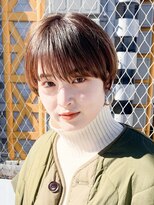 アマトウキョウ 表参道(AMA TOKYO) 顔まわりレイヤー マッシュボブ 似合わせカット 大場猛