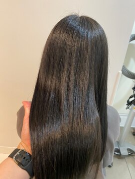 インデックスヘアー 錦糸町店(in'dex hair) 髪質改善グレージュカラーカーキベージュレイヤーロング錦糸町
