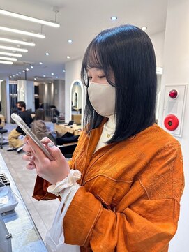 ジーナ  札幌大通(Zina) 髪質改善＊黒髪モードヘア＊美髪【Zina 大通】