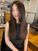 シェノン バイ アランスミシー 表参道(CHAINON by Alan smithee)&nbsp;大人かわいい　韓国レイヤーカット