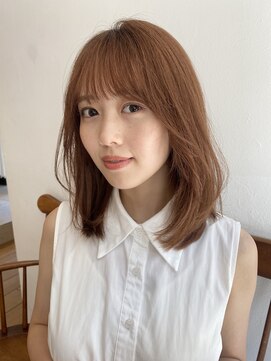 ガーランド (Garland) 大人かわいいまとまるレイヤーカット/小顔叶えるシースルー前髪