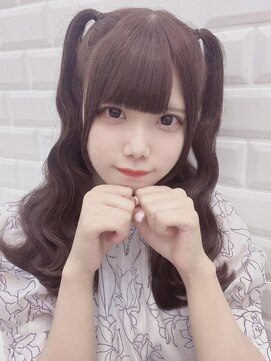 リルミー(Lilme) わんわんハーフツイン×チョコレートブラウン*まゆ