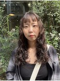 ロングパーマ【円口睦】