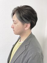 ジェナ(Jena)&nbsp;メンズブリーチ×インナーカラー×ホワイトグレージュ