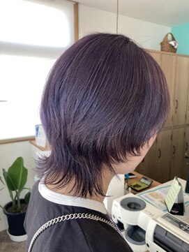 ヘアーディア みどり店(Hair...DiA) パープルアッシュ