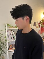 ヘアデザイン ジル(Jill)&nbsp;センターパート/ニュアンスパーマ