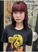 wine red roots color