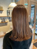 ヘアーショップ エヌアンドエー 越谷店(hair shop N&A)&nbsp;忙しい朝もラクに◎シンプル上品×外ハネロング/髪質改善