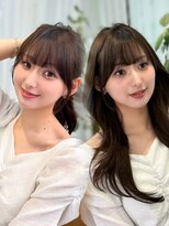 レイリー 原宿 表参道(Rayreee)&nbsp;盛れるぱっつん前髪/小顔似合わせレイヤー/韓国風巻き