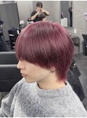 ブリーチ1回ワインレッド