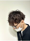 ショートマッシュ×ツイスパ