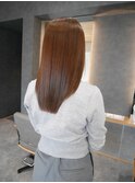 ロングレイヤー髪質改善ストレート