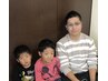親子クーポンお父さん&子供カット合わせて￥4900
