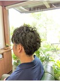 10代20代メンズカットメンズ髪型◆ニュアンスパーマ短髪ショート