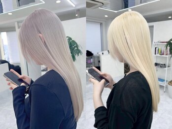 エイル 茶屋町(Eir)の写真/【気軽に楽しむ、最新トレンド。】大人気*ブリーチ込ダブルカラー+髪質改善◎TOKIOトリートメント¥12,500