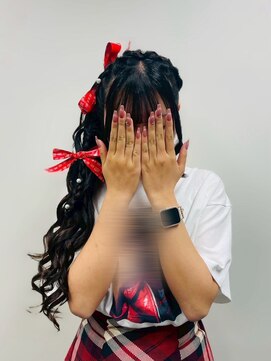 アールエーサロンモノクロ 秋葉原(RA SALON モノクロ) あみかちゅサイドポニー