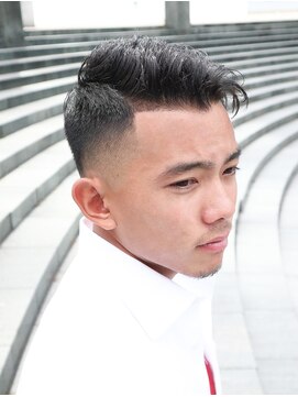 ヘアーアンドグルーミング ヨシザワインク(HAIR&GROOMING YOSHIZAWA Inc.) フェードおしゃれ爽やか好印象パートスタイル