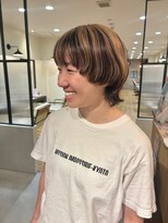 カグヤヒメ ドゥイ(kaguyahime doui)&nbsp;マッシュウルフとアンブレラカラー