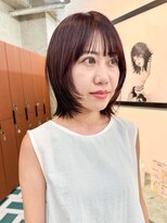 ノエ(noe) ミディアムヘア/デザインカラー/フェイスフレーミング/栄r178