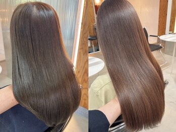 アールイー(Re:)の写真/カウンセリング時分析し、一人一人の髪質に合わせたTRを配合!【髪質改善/レイヤーカット/ケアブリーチ】