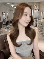 フォルテ 表参道店(FORTE)&nbsp;【フォルテ千鶴】ココアベージュ/小顔前髪カット/黒髪/髪質改善