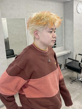ネクストメンズ 表参道(NEXT men's) MEN’S HAIR/サーフカール/刈り上げセンターパート/渋谷