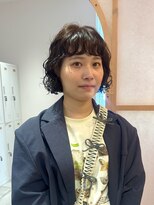 メルト 西梅田店(melt)&nbsp;無造作ウェーブボブ