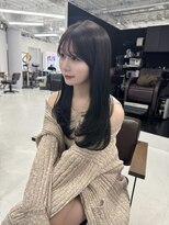 ハピネス 梅田茶屋町店(HAPPINESS)&nbsp;韓国ヘア/レイヤー/顔周り/ブリーチなし/髪質改善/グレージュ