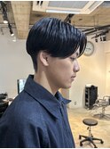 フェザーショート/センターパート/刈り上げ/ニュアンス