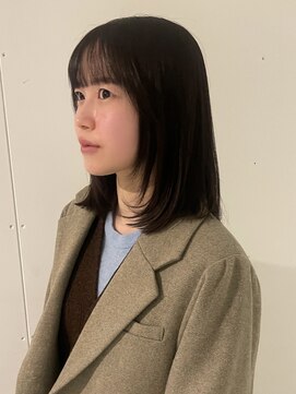 ヘアーアイストゥーレ(HAIR ICI TRE) ミディアムレイヤー顔周りレイヤーボブレイヤー似合わせカット