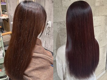 パダ(PADA)の写真/うるツヤ髪へ導く!豊富なトリートメントと技術で、あなたの綺麗を最大限に引き出す◎