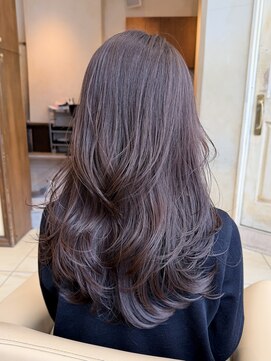 ザック ヴィ(ZACC vie) ピンクブラウン/ブラウンカラー/暖色カラー/レイヤー