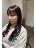 コテ巻き風デジタルパーマ