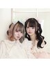 【ペア割】平日10時以降2名様ヘアセット新規￥1800~ ,再来￥2300~(1名様分料金)