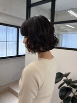 ペピンバイメルシー(pepin by merci.)&nbsp;大きめカールのボブパーマ