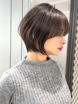 ハーツ 熊本(hearts.) 大人上品で柔らかな艶髪ショートカット