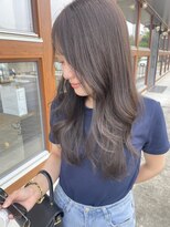 エムサロン 前橋川原(emusalon)&nbsp;グレージュカラー/レイヤーカット
