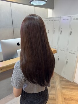 エイト 博多店(EIGHT hakata) ブリーチなしピンクブラウン