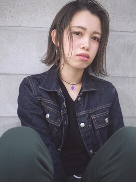 ネス(ness) [RIMMA]ビターグレージュ//カキアゲ//外ハネ