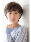 大人可愛いショートヘアー