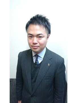 ヘア リーフ(Hair Leaf) ビジネスマンツーブロックスタイル