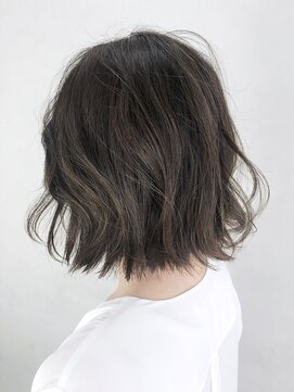 アルバム 銀座(ALBUM GINZA) カーキグラデーション_スパイラルセンシュアルショート_ba221582