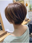 30.40代にオススメ×くびれのあるひし形ショート◎