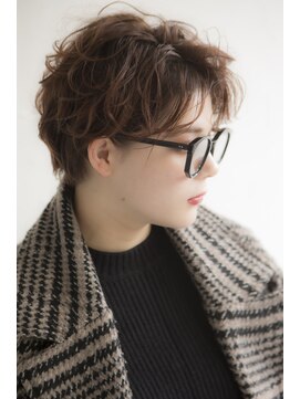 ミエル ヘア 新宿(miel hair) 【miel hair新宿】大人かわいいハンサムショート♪