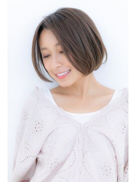 カバーヘア イヴ 戸頭店(COVER HAIR EVE) モードなアシンメトリー小顔フレンチボブZ戸頭20代30代40代