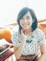 ココカラー アンド カット 茶屋町店(CoCo Color&Cut)&nbsp;外はねレイヤーミディ【岡山】【倉敷】【茶屋町】