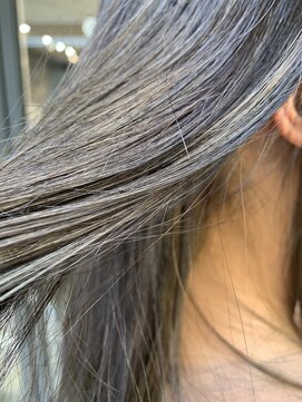 スイート ヘアデザイン(Suite HAIR DESIGN) 10代20代★ダーク艶カラー×オリーブグレージュハイライト