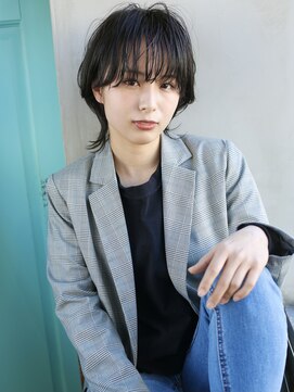 バース(BIRTH) 天神【BITRH】黒髪モードマッシュウルフ 3