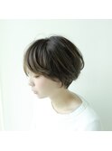 #ショート#アッシュベージュ#ベージュ#ハンサムショート