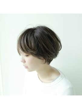 ボアップ 新居浜店(boappu) #ショート#アッシュベージュ#ベージュ#ハンサムショート